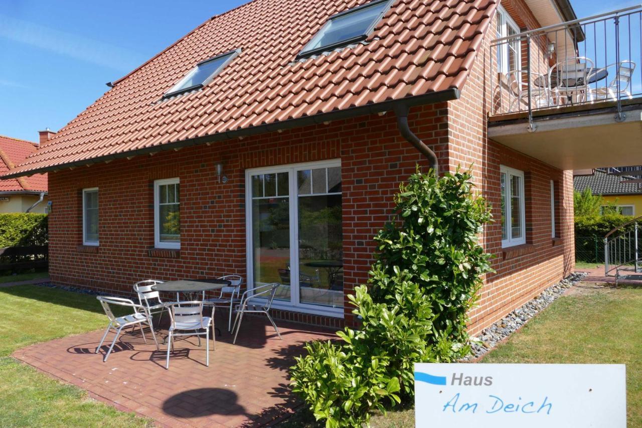 Haus Am Deich Feriendomizil Mit Balkon Lejlighed Baabe Eksteriør billede